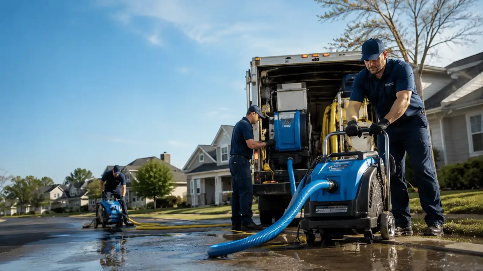 Flood Damage Cleanup in Dallas, WV
